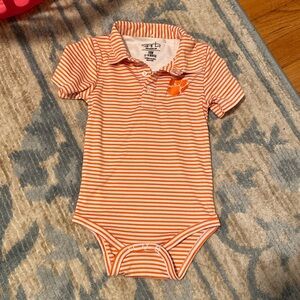 Clemson baby polo Garb brand 11-18m